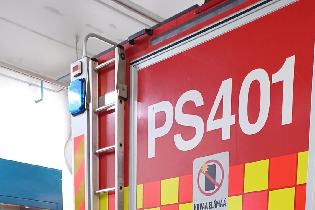 Pohjois-Savon pelastuslaitos PS401 takaosa