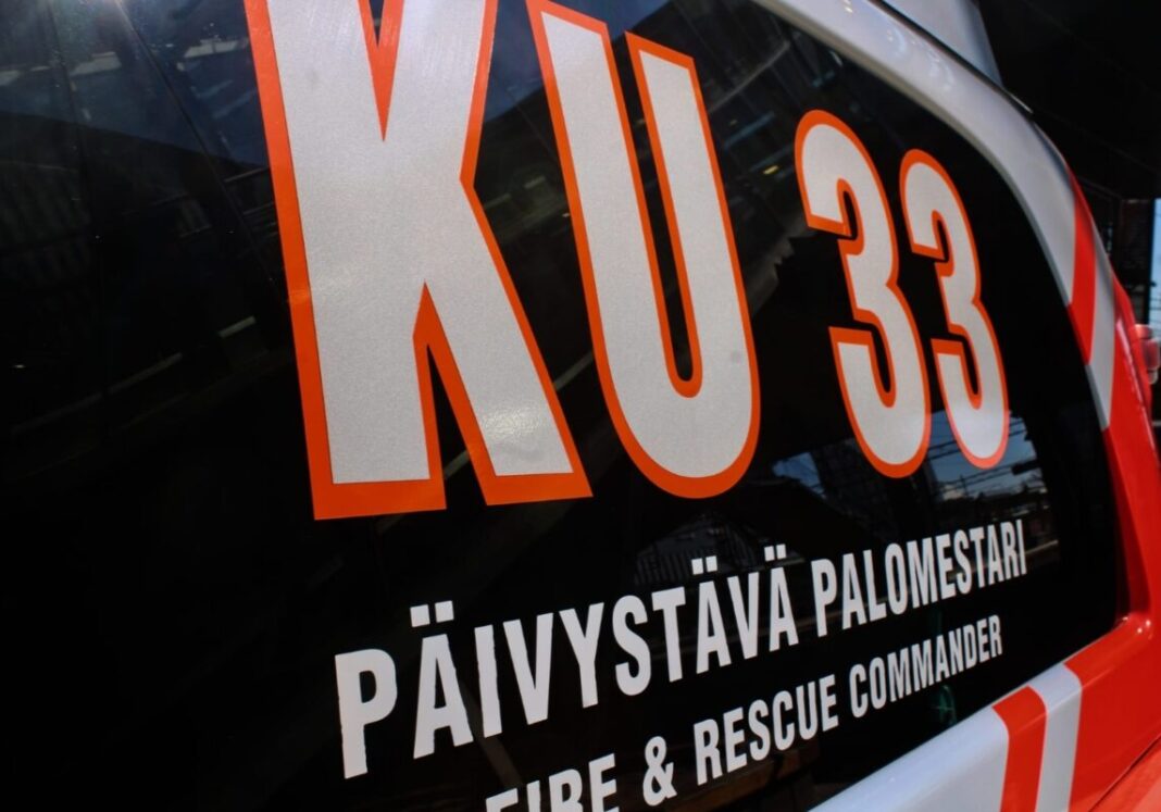 Keski-Uudenmaan pelastuslaitoksen päivystävän palomestarin auto